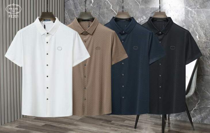 Picture of Prada  Shirts Short _SKUPradaM-3XL26rn1228695